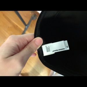 American apparel black velvet jumpsuit